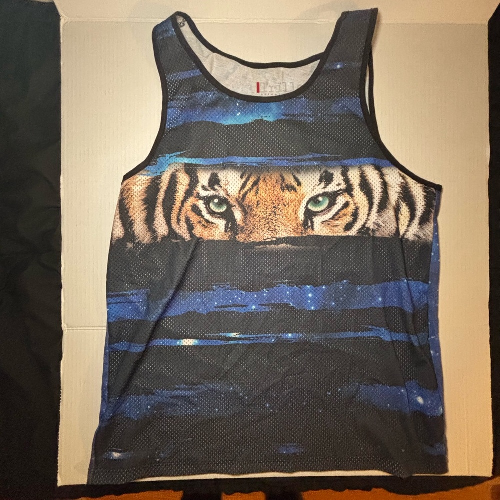 Men's Multi Color BattleKat Tank Top